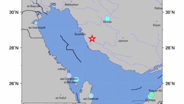 37 Tote nach Erdbeben im Iran