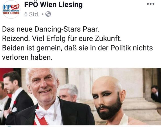 FPÖ-Politiker schießen gegen ÖVP-Minister Moser und Conchita