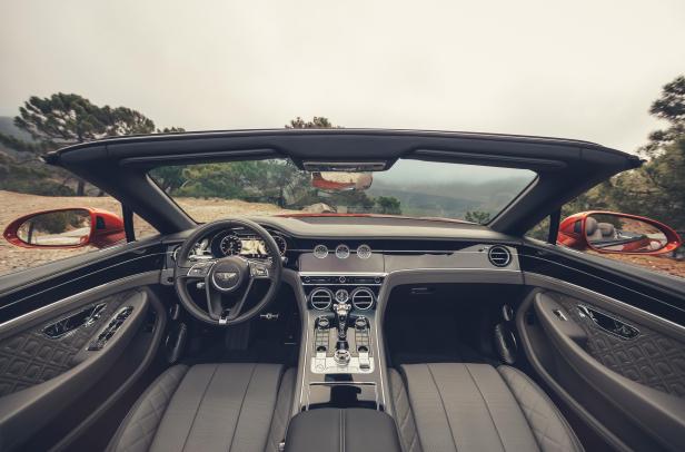 Bentley Continental GT Convertible: Platz an der Sonne