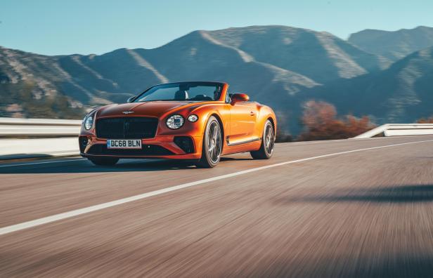 Bentley Continental GT Convertible: Platz an der Sonne