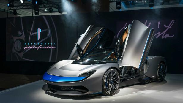 Pininfarina Battista stürmt Genf mit 1.900 Elektro-PS