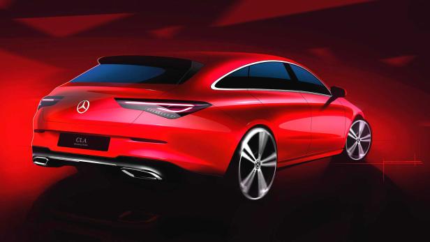 Premiere in Genf: Neuer Mercedes CLA Shooting Brake