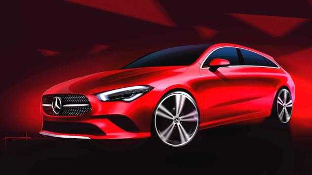 Premiere in Genf: Neuer Mercedes CLA Shooting Brake
