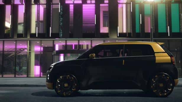 Fiat Concept Centoventi: Elektro-Kleinstwagen im Panda-Format