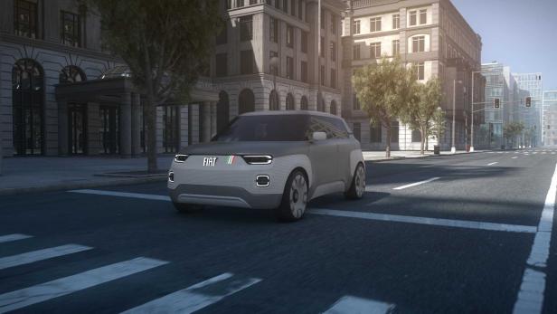 Fiat Concept Centoventi: Elektro-Kleinstwagen im Panda-Format