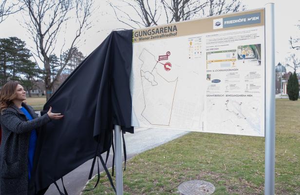 Ein stiller Lauf: Zentralfriedhof eröffnet Laufstrecken