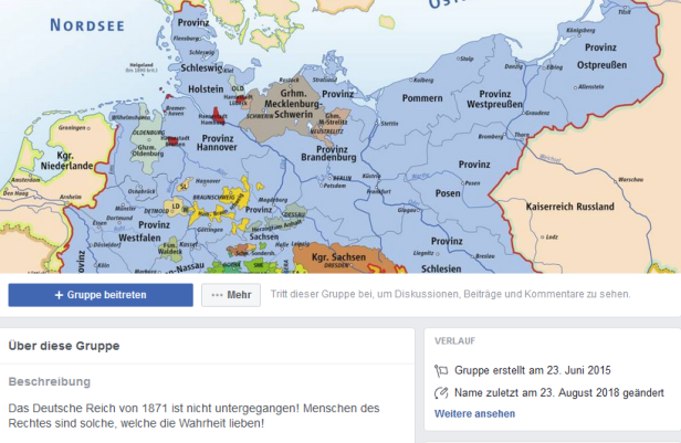 "Deutsches Reich" auf Facebook: FPÖ-Abgeordnete weiterhin Mitglied