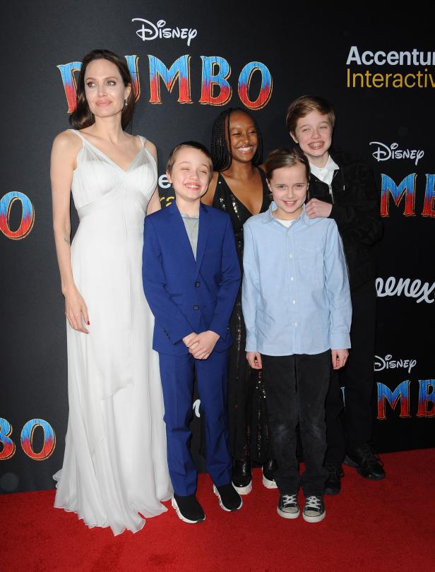 Strahle-Auftritt: So groß sind Jolies Kinder schon