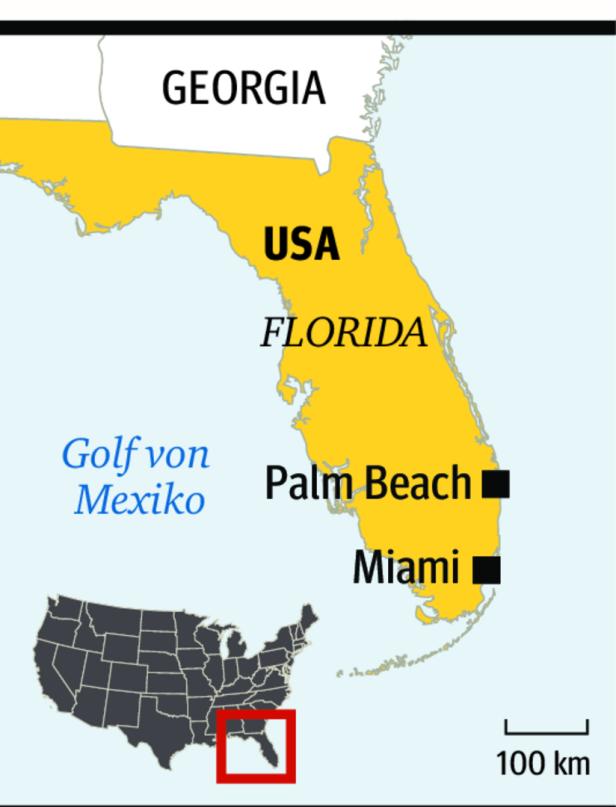 Palm Beach: Im Paradies ist Trump nur einer von vielen
