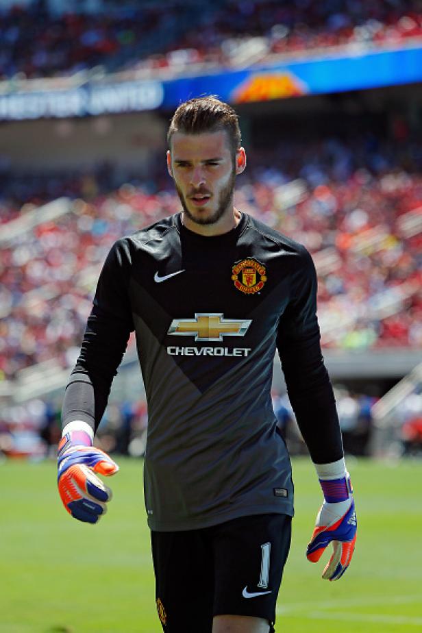 David de Gea im Torwarttrikot von Manchester United.