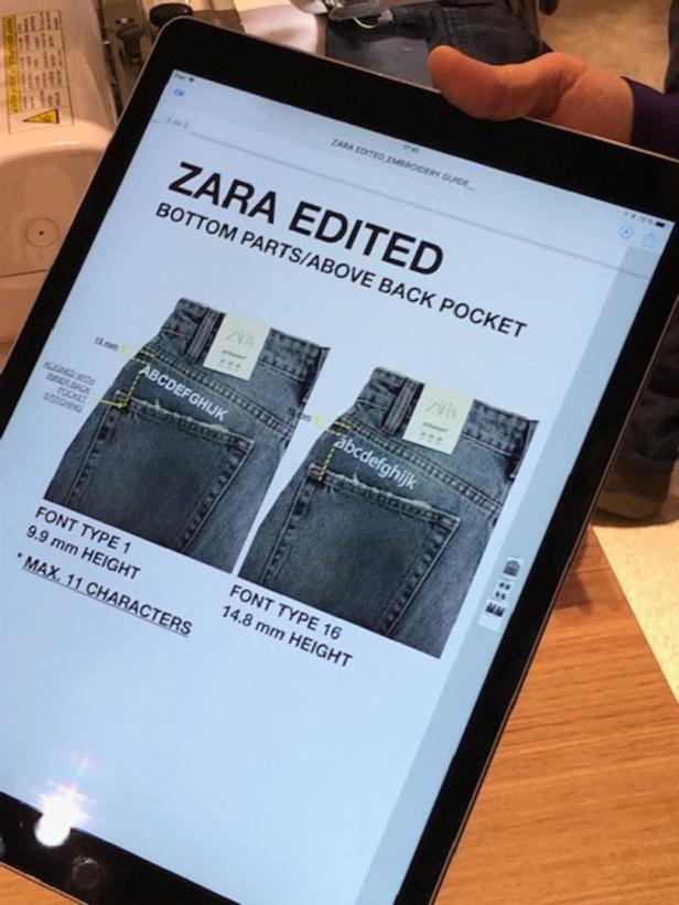 Bei Zara kann man jetzt seine Mode personalisieren lassen