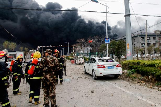 TOPSHOT-CHINA-CHEMICALS-EXPLOSION-ACCIDENT