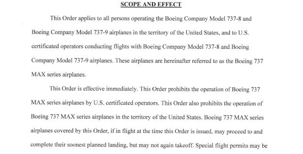 Abbestellt: Nach 737-Max-Abstürzen droht Boeing Milliardenschaden