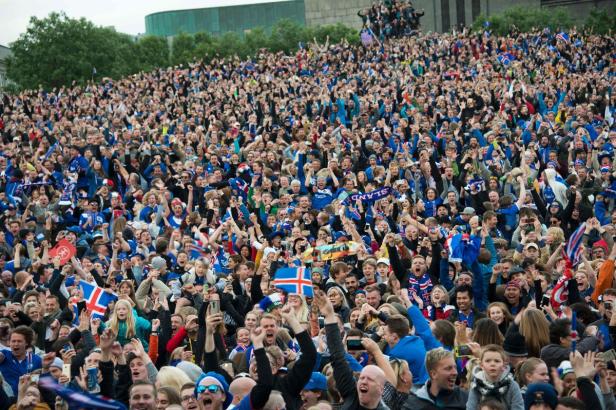Ausnahmezustand: Island feiert seine Helden