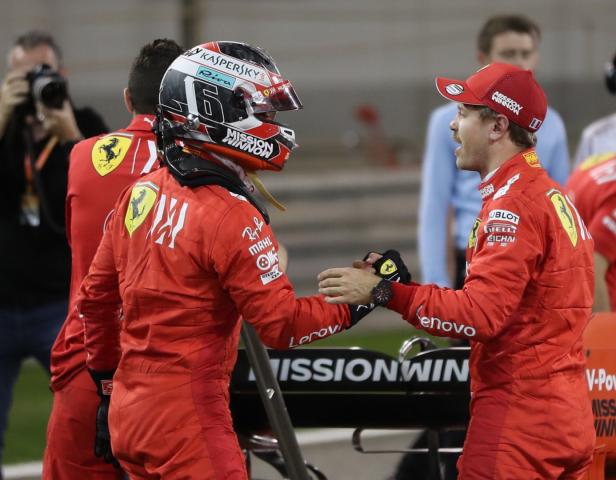 Darf Leclerc  für Ferrari gewinnen?