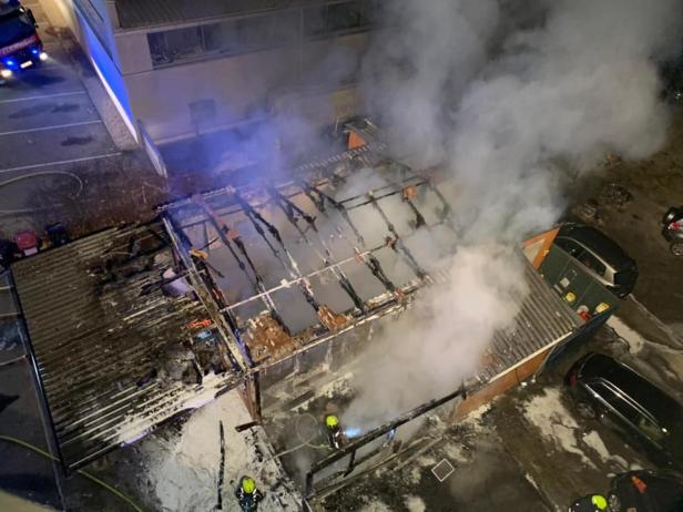 Greinsfurth: Imbiss-Stube wurde ein Raub der Flammen