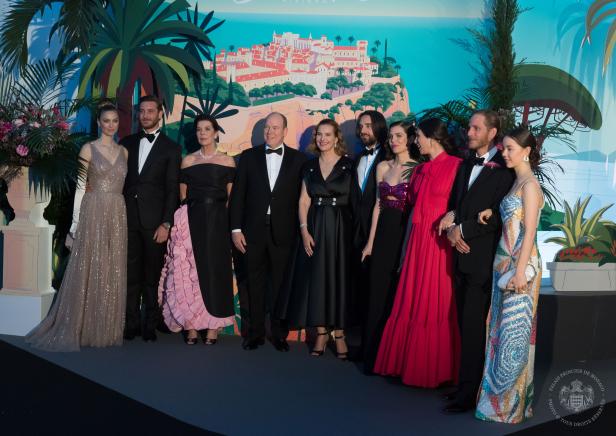 Rosenball in Monaco: Albert schien Charlene nicht zu vermissen
