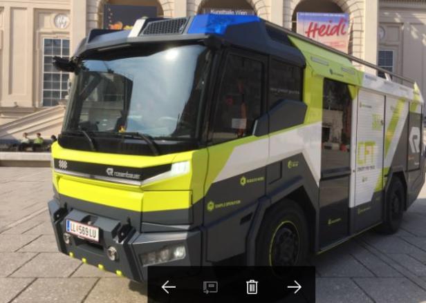 Der neue Feuerwehr-Truck für die österreichischen Feuerwehren