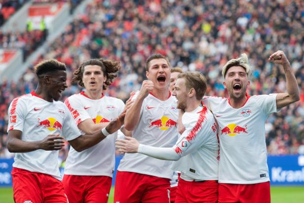 Leipzig behauptete durch 4:2 in Leverkusen Platz drei
