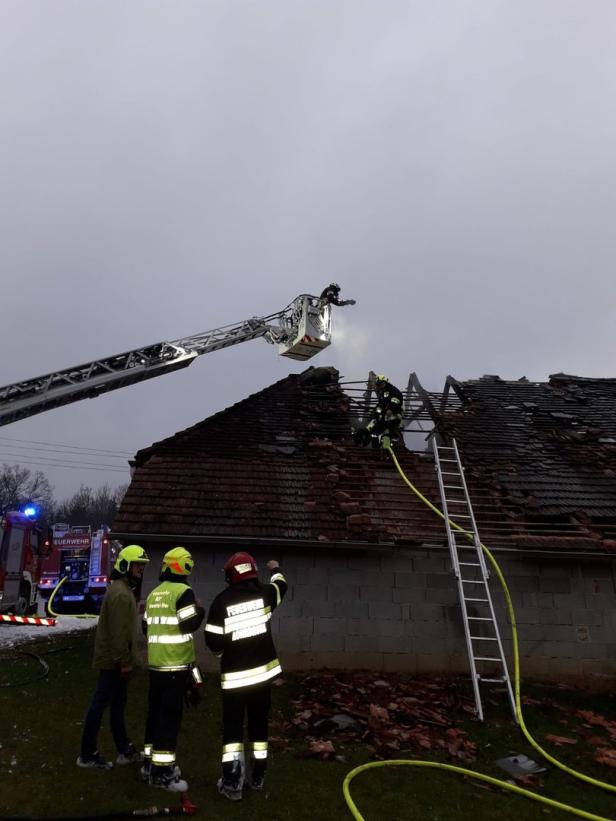 Jennersdorf: Zwei Großbrände ohne Verletzte - Ursachen bekannt