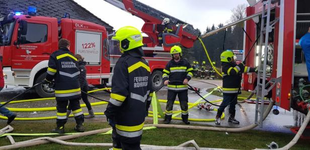 Jennersdorf: Zwei Großbrände ohne Verletzte - Ursachen bekannt