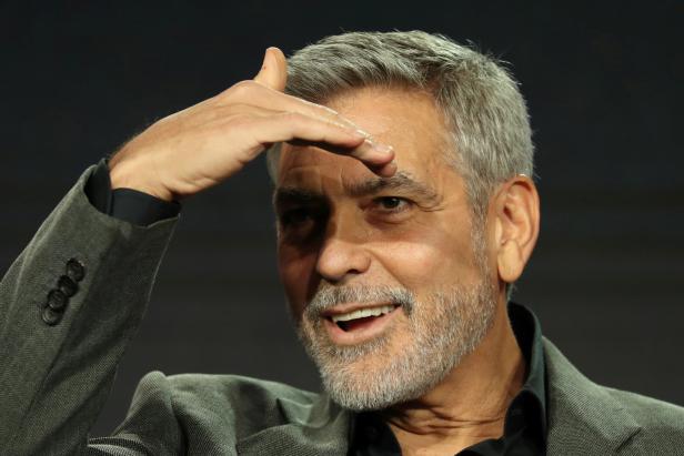 Actor, executive producer, and director George Clooney speaks on a panel for the Hulu series "Catch-22", during the Television Critics Association (TCA) Winter Press Tour in Pasadena George Clooney will Leben von John DeLorean verfilmen