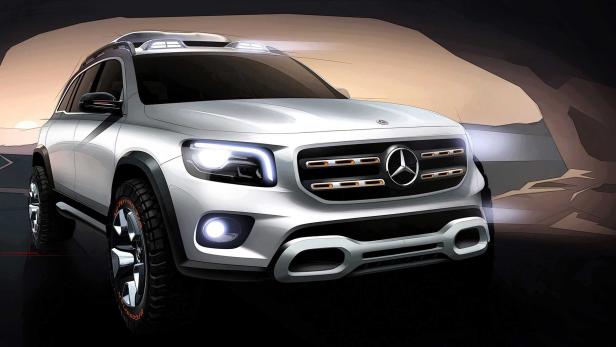 Mercedes Concept GLB: Seriennaher SUV-Ausblick