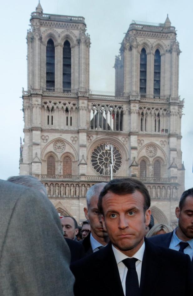Reaktionen auf den Brand von Notre-Dame: "Wir sind heute alle mit Paris"