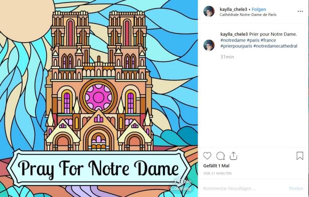 Adieu Notre Dame: Wie die Welt im Netz trauert und hofft
