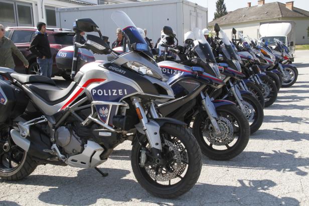 So bereitet sich Burgenlands Motorrad-Polizei auf den Sommer vor