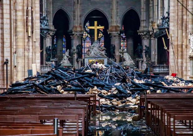 Notre-Dame: Zustand der Bausubstanz schwer einzuschätzen