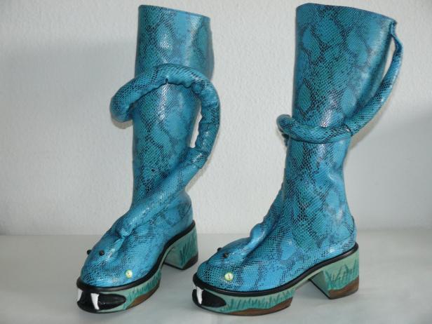 Verrückte Schuhe: Wie Häftlinge aus Stein Designer werden