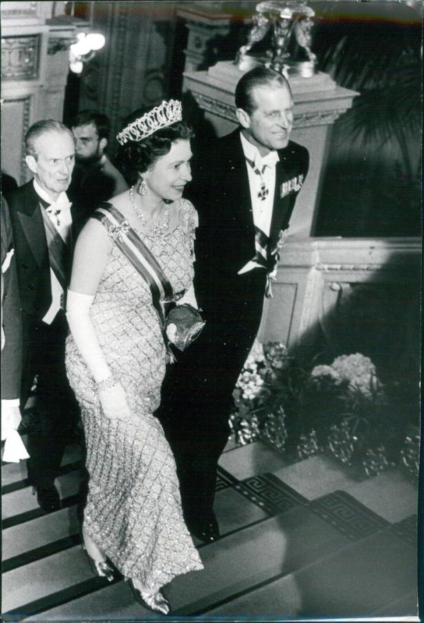 Britisches Königspaar, Staatsbesuch Österreich Mai 1969