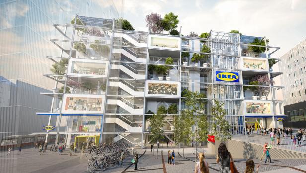 Die neuen Bilder vom IKEA beim Westbahnhof