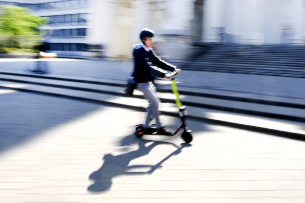 Scooter-Boom erfasst Landeshauptstädte: 800 Leih-Gefährte in Linz