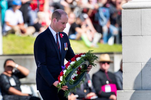 Prinz William besucht Terroropfer in Neuseeland