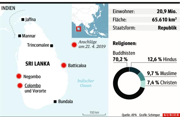 „Wie Terroristen behandelt“: Sri Lankas Muslime fürchten Racheakte
