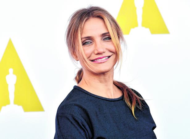 Cameron Diaz attends a private luncheon in celebration of Hollywood Costume at the future home of the Academy Museum of Motion Pictures in Los Angeles