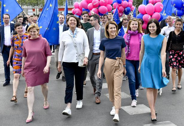 Neos-Wahlkampfauftakt: "Europa ist ein echtes Lebensgefühl"