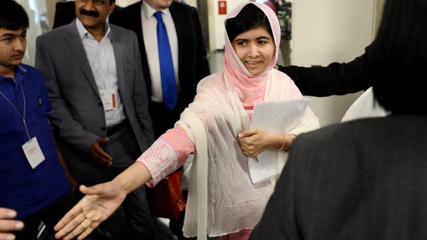 Malala erhält Sacharow-Preis 2013