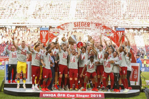 FUSSBALL: UNIQA ÖFB CUP / FC RED BULL SALZBURG - SK RAPID WIEN