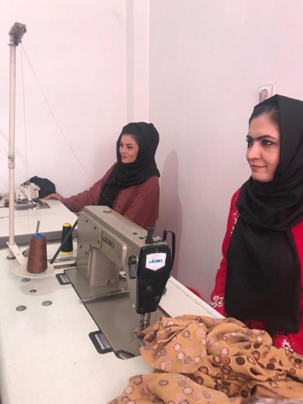 Neue Textilfabrik in Kabul