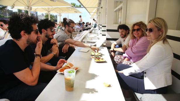Gastronomin Molcho und ihre Söhne: "Das ist unser Tel Aviv"