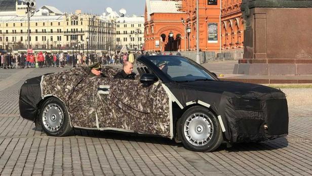 Aurus Cabriolet: Putins Open-air Luxusauto offiziell vorgestellt