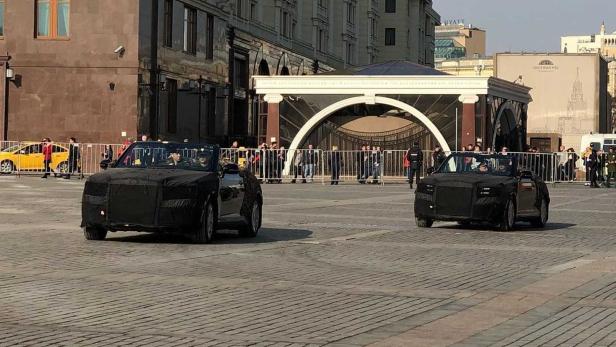 Aurus Cabriolet: Putins Open-air Luxusauto offiziell vorgestellt