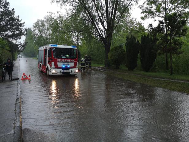 Dutzende Feuerwehrseinsätze wegen Regen in NÖ und Burgenland