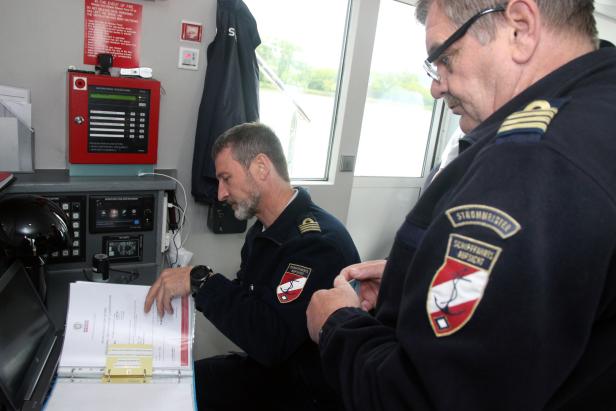 Schiffspolizei auf Kontrolltour: „Zu 90 Prozent ist alles in Ordnung“