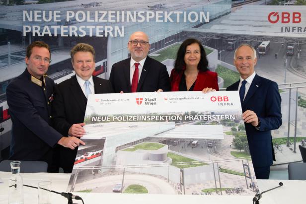 Neue Polizeiinspektion für Wiener Praterstern