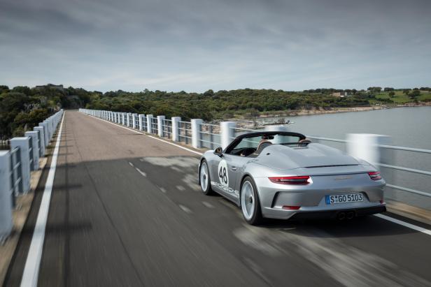 Unterwegs mit dem begehrten Porsche Speedster