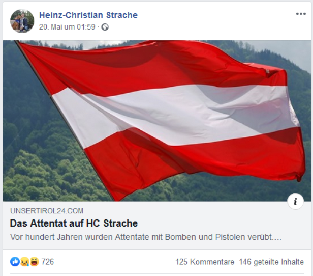 Nach Rücktritt: Strache tobt auf Facebook weiter
